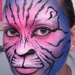 BLACK CAT Face Painting