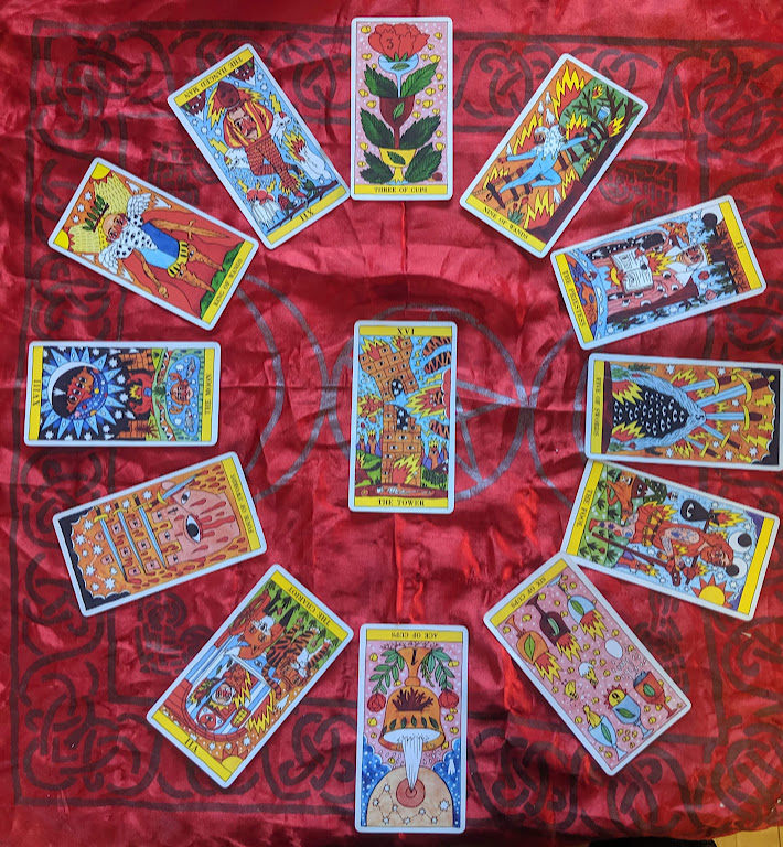 Gallery photo 1 of Stag Beetle Tarot and Palm Reading