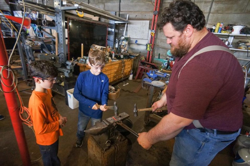Gallery photo 1 of Blacksmithing Party