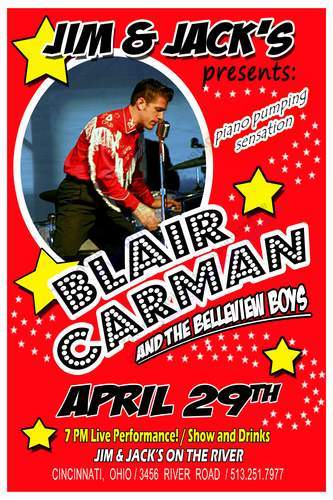 Hire Blair Carman - Rockabilly Band in Cincinnati, Ohio