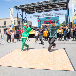 Block 1750 - Break Dancer in Denver, Colorado