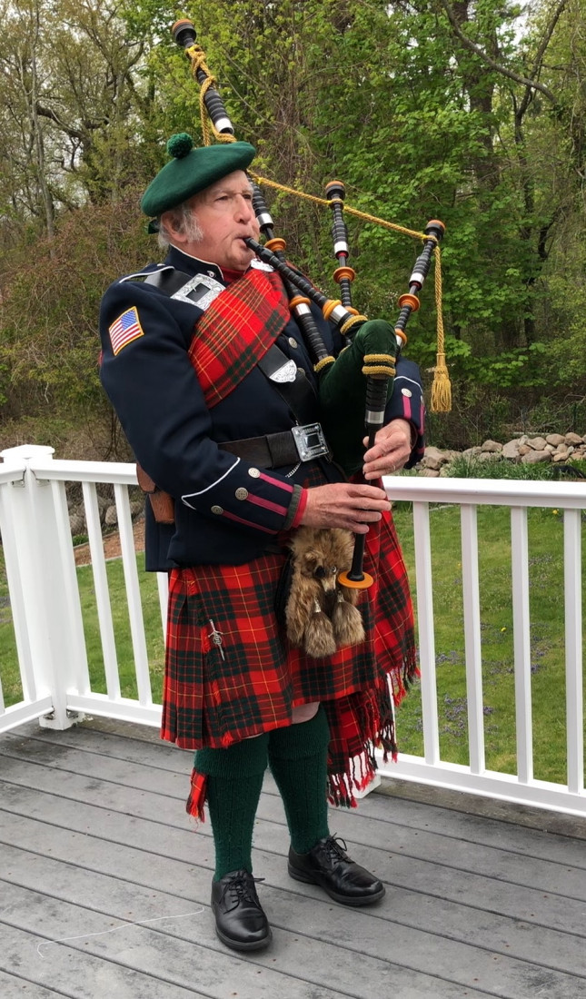 Hire Bob Cameron, Piper - Bagpiper in Braintree, Massachusetts