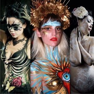 Bodypainting, face art, makeup by artist Evgola. - Body Painter / Fine Artist in San Diego, California