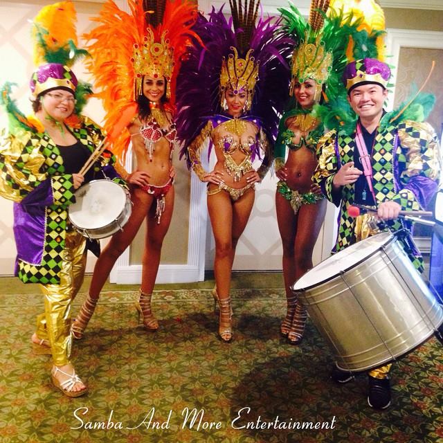 brazilian samba dancers for hire
