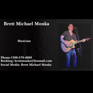 Brett Michael Monka - Country Singer / Country Band in Regina, Saskatchewan