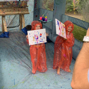 Brilliant Splatter Paint Booth - Children’s Party Entertainment in Massillon, Ohio