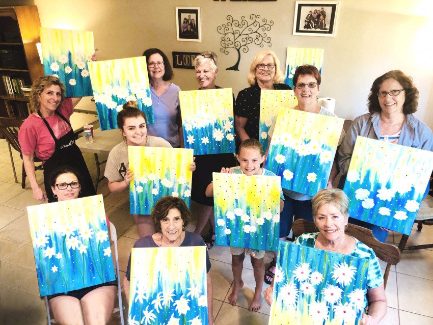 Gallery photo 1 of BrushCapades Paint Parties
