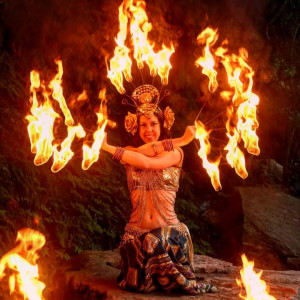 Mystica Fiora Fire Dance - Fire Dancer / Holiday Entertainment in Austin, Texas