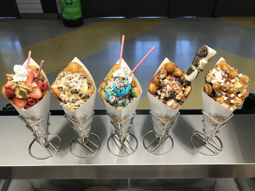 Hire Bubble Waffle Shoppes Candy & Dessert Buffet in Brookfield