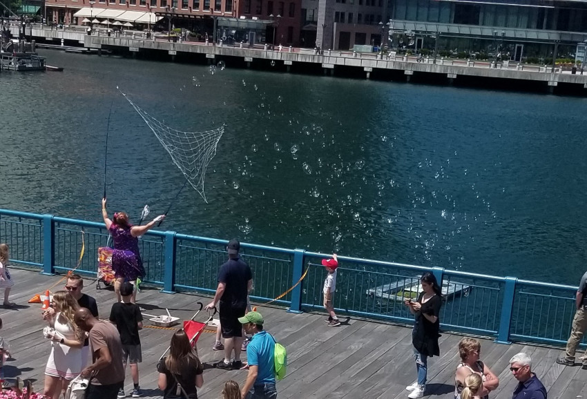 Hire Bubbles McGee Bubble Entertainment in Boston, Massachusetts