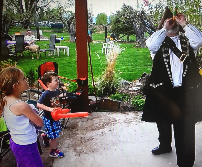 Gallery photo 1 of Captain Squirrel Pirate Magician
