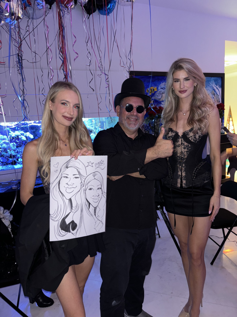 Gallery photo 1 of Caricature Artist for Special Events