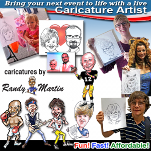 Caricatures by Randy - Caricaturist / Corporate Event Entertainment in Fort Wayne, Indiana
