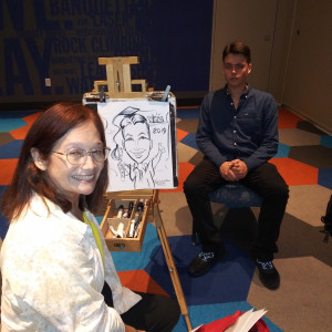 Art Party Events - Caricaturist in Houston, Texas