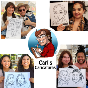 Carl's Caricatures - Caricaturist in Seattle, Washington