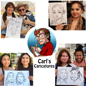 Carl's Caricatures - Caricaturist / College Entertainment in Seattle, Washington