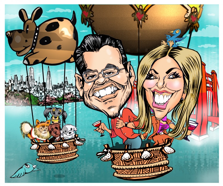 Hire Cartoon City Caricatures - Caricaturist in San Francisco, California