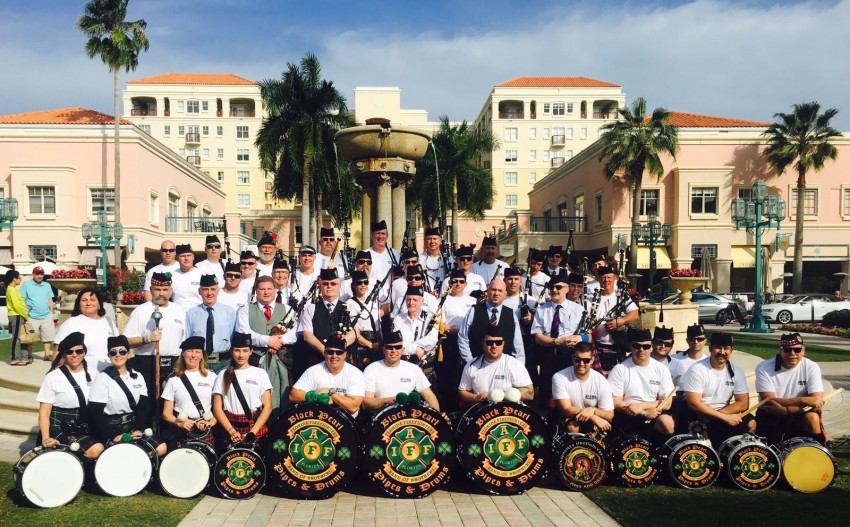 Hire Celtic Bagpipe Team Bagpiper in Boca Raton, Florida