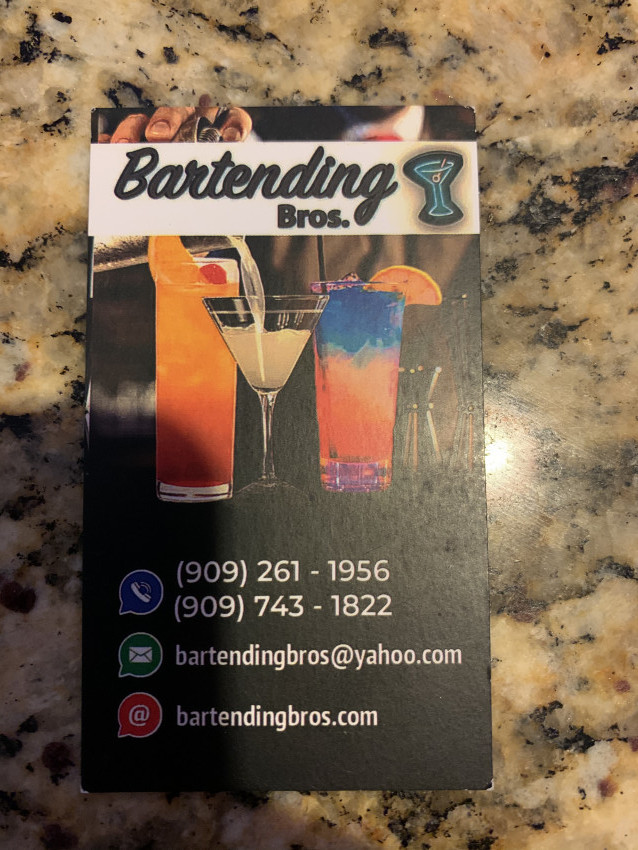 Hire Certified Mobile Bartender Bartender in Orange County, California