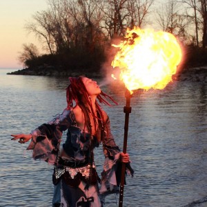Charmaine Evonne - Fire Performer / Ukulele Player in Mars, Pennsylvania