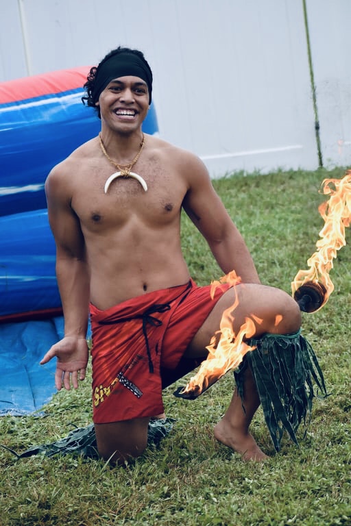 Hire Chief Laiuni Samoan Fireknife Dancer Polynesian Entertainment in Kissimmee, Florida