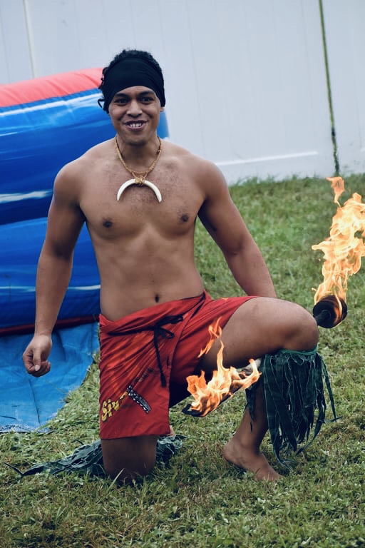Hire Chief Laiuni Samoan Fireknife Dancer Polynesian Entertainment in Kissimmee, Florida