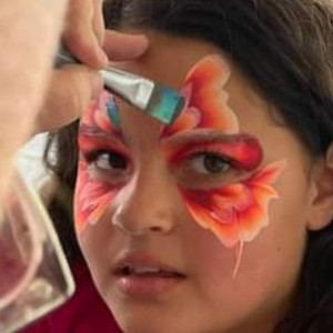 Chromatic Rabbit Face Paint - Face Painter / Children’s Party Entertainment in Springfield, Missouri