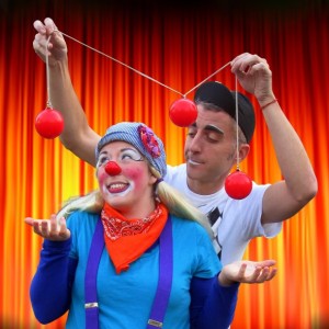 Cissy and The Man - Juggler / Traveling Circus in Manheim, Pennsylvania