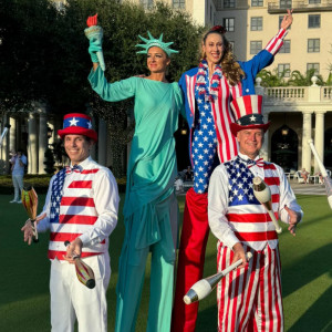 Sensational Circus - Stilt Walker / Mime in West Palm Beach, Florida