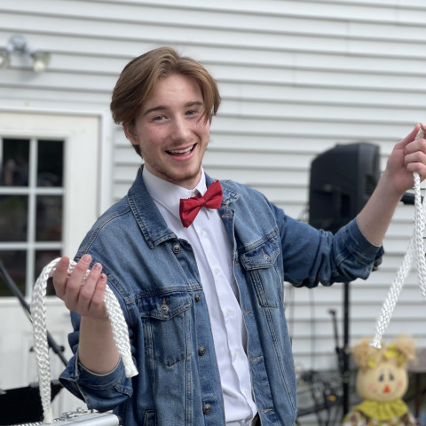 Hire Collin Ward - Comedy Magician in Elmira, New York