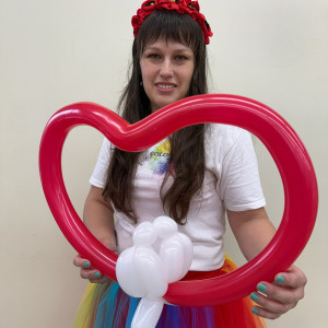 "Color Boom" - Balloon Twister in Hallandale Beach, Florida