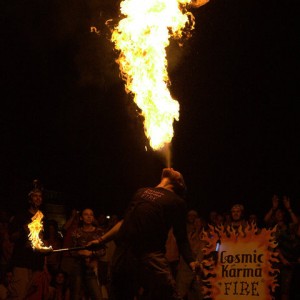 Cosmic Karma Fire - Fire Dancer in Oneonta, New York