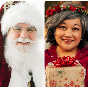 Santa Craig Cringle & That Filipina Mrs. Claus - Santa Claus / Strolling Table in Huntsville, Alabama