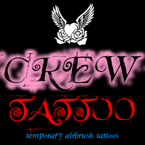 Crew Tattoo (Temporary Airbrush Tattoos)