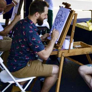 Dan Waldron Art - Caricaturist / Live Artwork in Ocean City, New Jersey