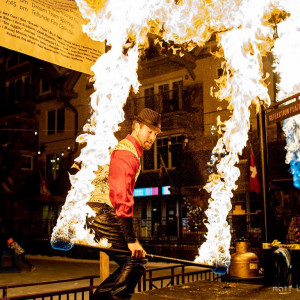 Dance of the Sacred Fire - Fire Performer in Aspen, Colorado