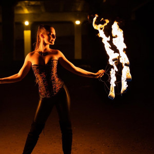 Dancer on Fire - Fire Dancer in North York, Ontario
