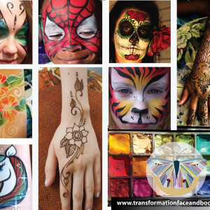 Transformation Face and Body Art - Face Painter in Asheville, North Carolina