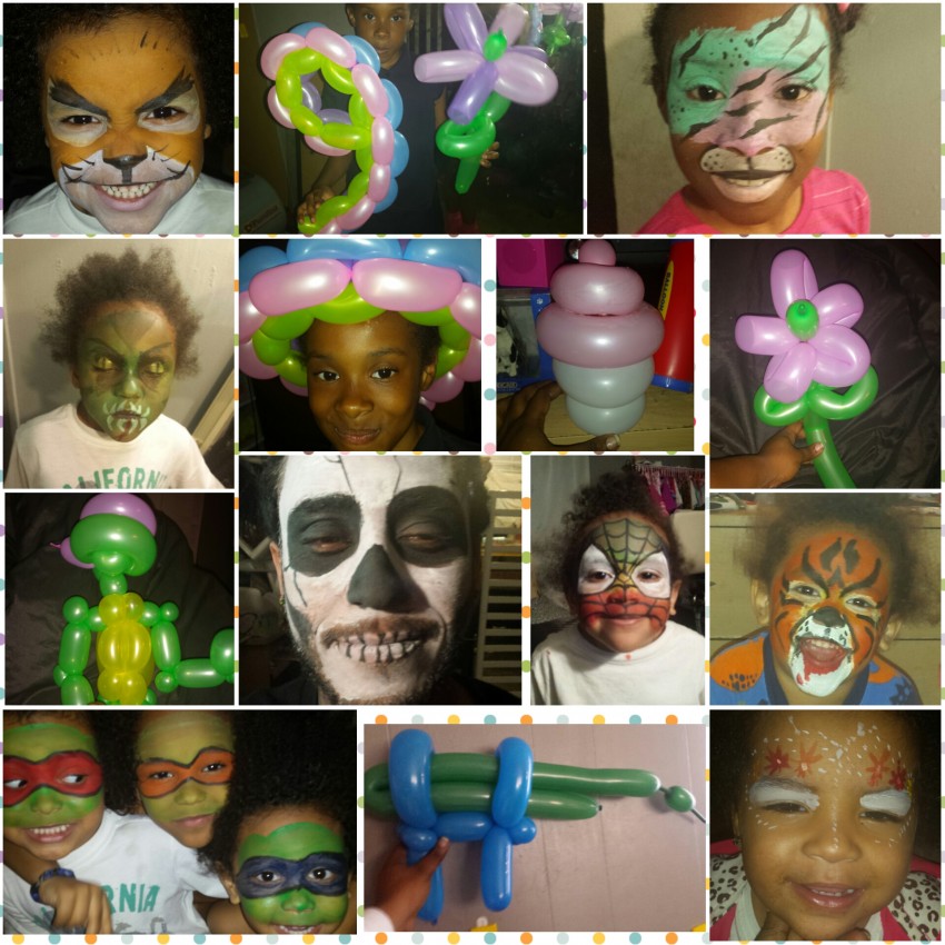 Gallery photo 1 of Deuce & Dots Face Painting and Balloon Twisting