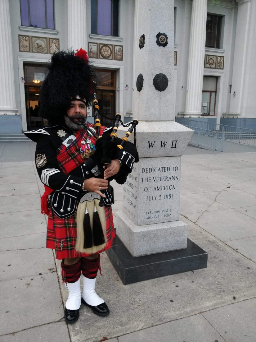 Hire Dr. Raphael Pazo Highland Bagpiper Bagpiper in Lodi, California