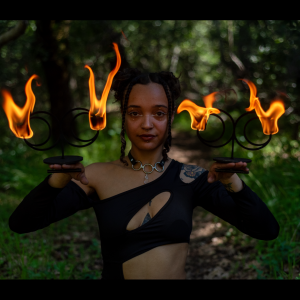 Dracona Flow - Fire Dancer in Oakland, California