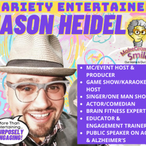 Jason Heidel - Variety Entertainer for Aging Adults - Variety Entertainer in Joliet, Illinois