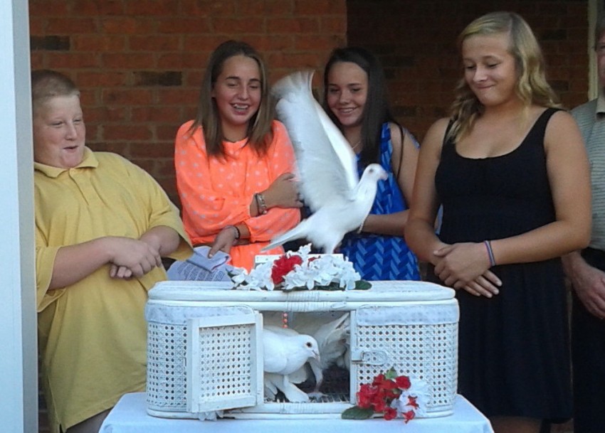 Hire E&A Dove Release Event Planner in Pensacola, Florida