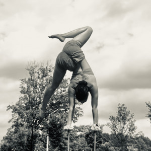 Elyse Jenkins - Hand Balancer - Balancing Act in Carrboro, North Carolina