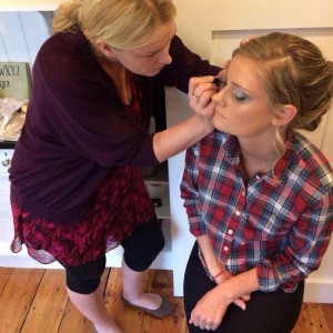 English Rose on location airbrush makeup by Sarah