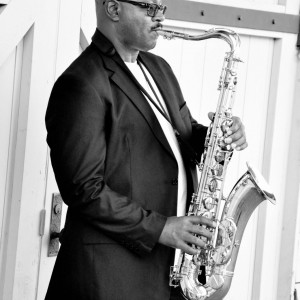 Eugene Peebles with "The Talking Sax" - Saxophone Player / Street Performer in Miami, Florida