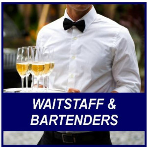 Waitstaff, Bartender, and 360 Photo Booth