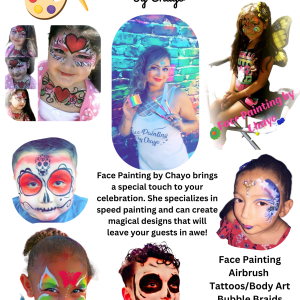 Face Painting by Chayo - Face Painter / Outdoor Party Entertainment in Lakeport, California