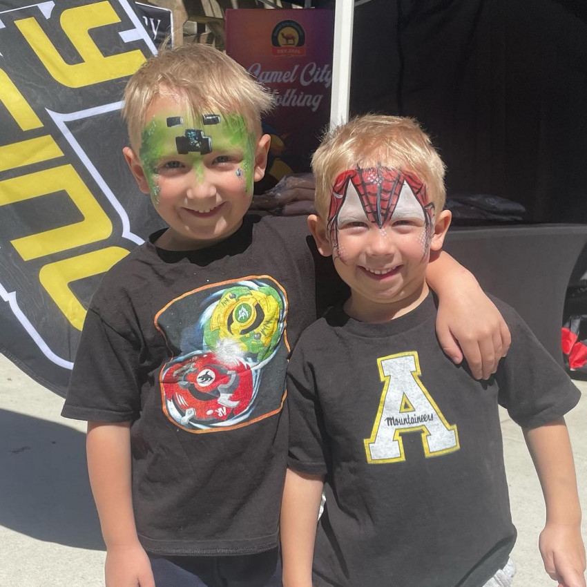 Hire Face Painting by Heather Face Painter in WinstonSalem, North