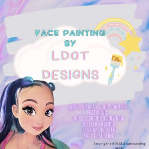 Face Painting by Ldot Designs - Face Painter in New Lenox, Illinois